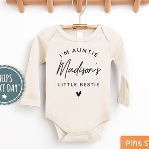 Aunties Bestie Baby Girl Clothes Aunties Bestie Shirt Baby