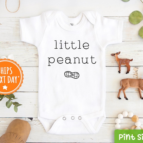 Little Peanut Baby Onesie® - Cute Baby Onesie® - Little Peanut Bodysuit - Cute Modern Baby Onesie®