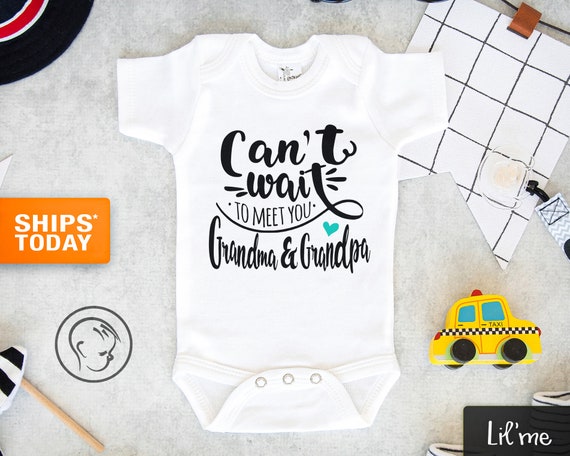 grandma and grandpa baby onesies