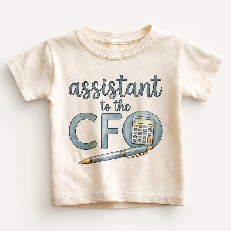 Assistant To The CFO Baby Onesie - Funny Accounting Gift Bodysuit Bild 5