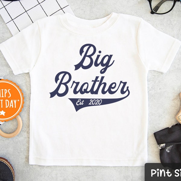 Big Brother Kids Shirt - New Big Brother Shirt - Cute Big Brother Raglan - Personalized Announcement