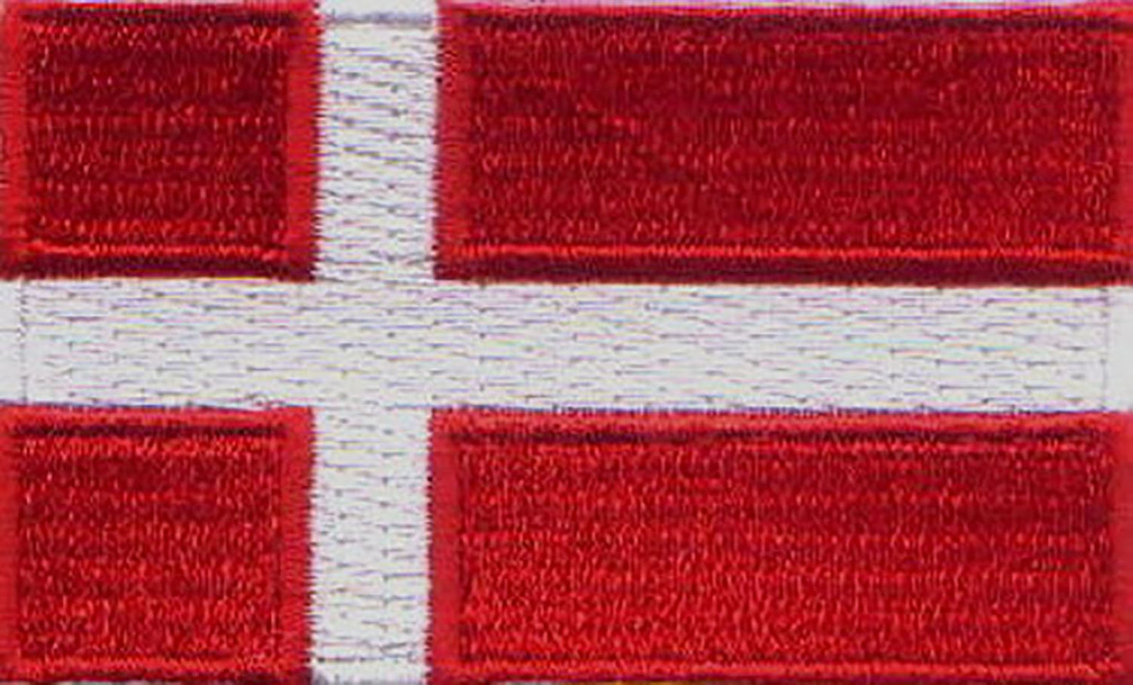 10 Pcs Denmark Flag Embroidered Patches 2.5x1.5 | Etsy