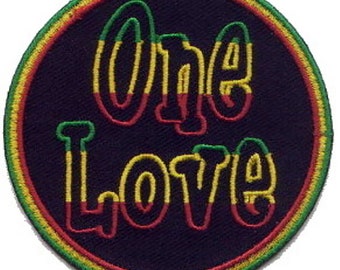 RASTA Conquering Lion Embroidered Patch – 3" Diameter – Iron-On/Sew-On – Reggae Rasta Theme