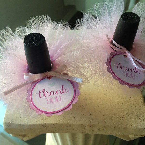 Nail polish tutu only, tutu theme party, baby shower party favor, ballet party favors, tutu skirt only