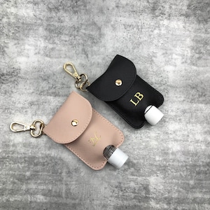 Personalised Hand Sanitiser Holder | Hand Sanitiser Keyring