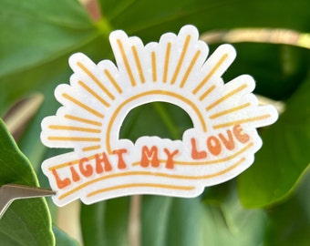 Greta Van Fleet Sticker | Light My Love | Fan Art | Vinyl | Holographic | Water Resistant