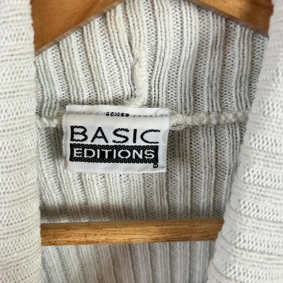 Vintage Basic Editions 1996 Ribbed Turtleneck Sho… - image 6