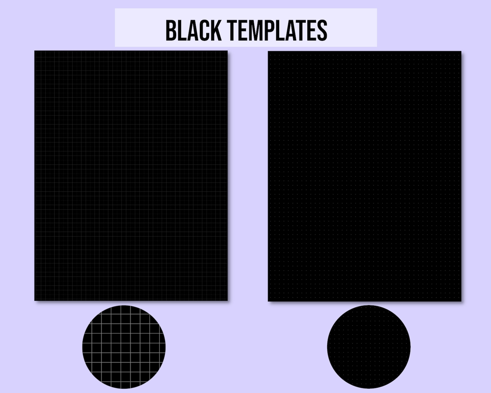 Digital Note Taking Templates | Digital Grid Paper | Digital Dot Grid ...