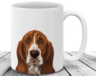 Keep Calm And Hug A Basset Hound Cute Dog Novelty Coffee Tea Mug Cup 11 oz Keep Calm And Hug A Basset Hound Cute Dog Novelty Coffee Tea Mug Cup 11 oz