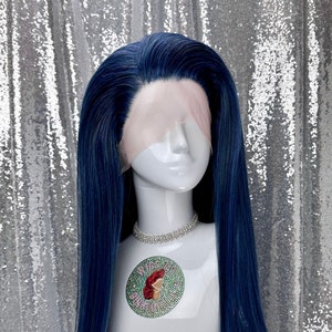 Custom Perma-Tease Lace Front Wig - Voluminous Straight Hair