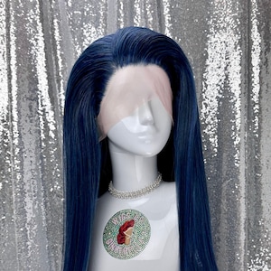 Custom Perma-Tease Lace Front Wig - Voluminous Straight Hair