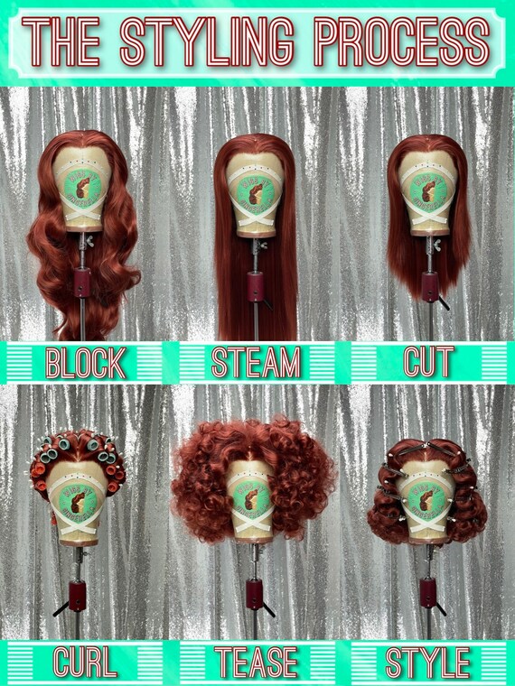 80s Inspired Lace Front Wig in Style ginger Made to Order - Etsy UK 80s Inspired Lace Front Wig in Style ginger Made to Order - Etsy UK