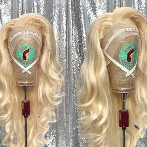 Custom Perma-Tease Lace Front Wig - Voluminous Curly Wavy Hair
