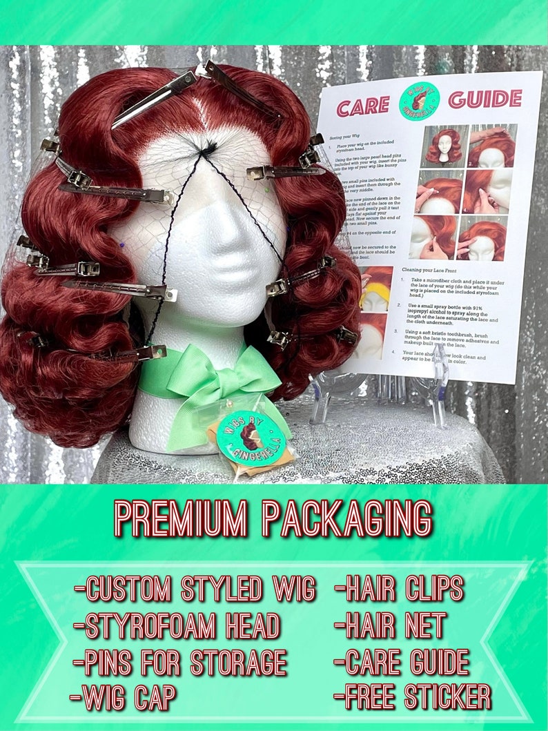 Custom Roller Set Lace Front Wig Made to Order Curly Wavy Etsy