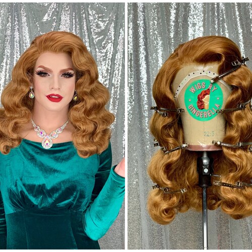 1950s Inspired Lace Front Wig in Style fame - Etsy