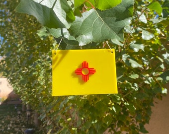 NM State flag ornament