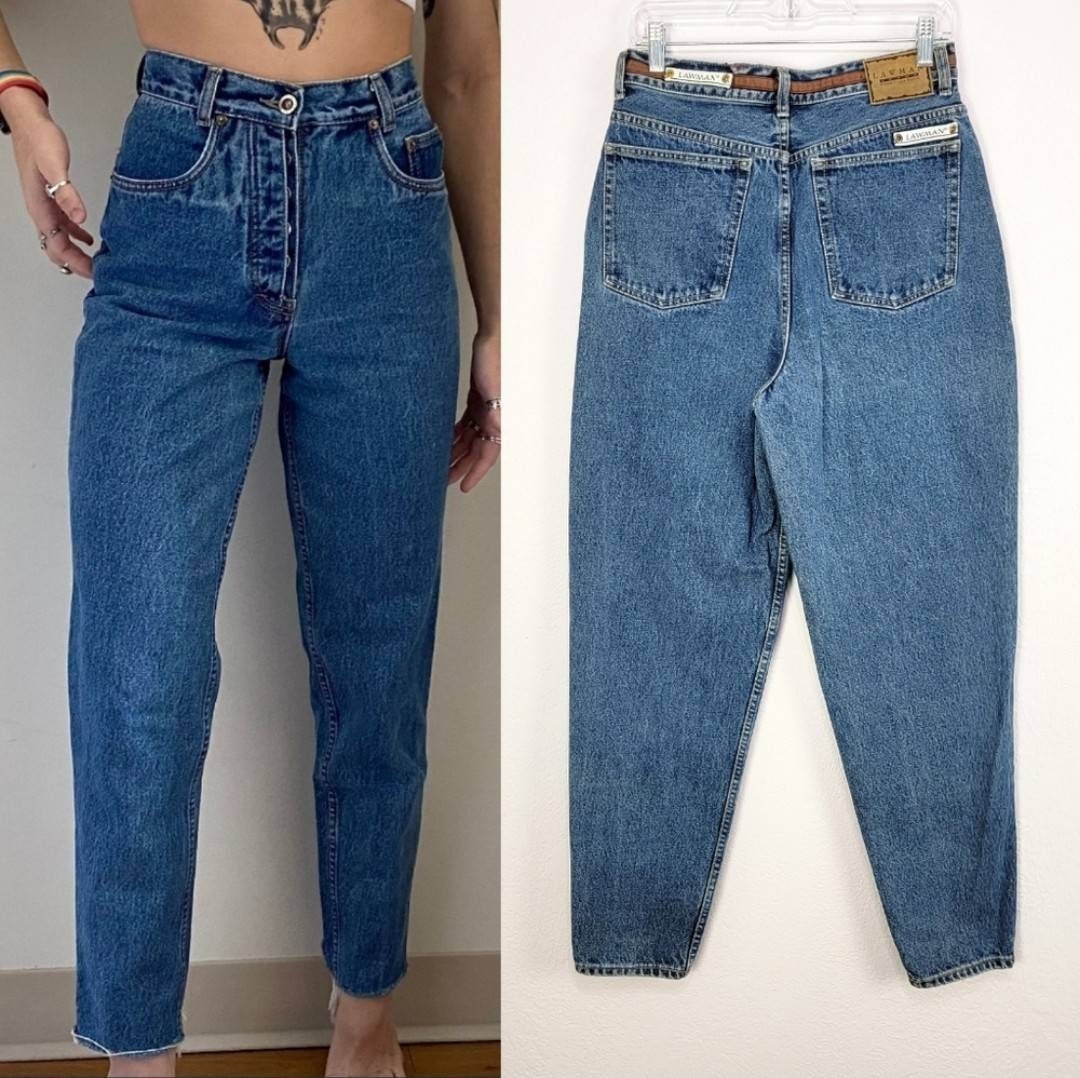 Vintage 80s Lawman High Waist Straight 