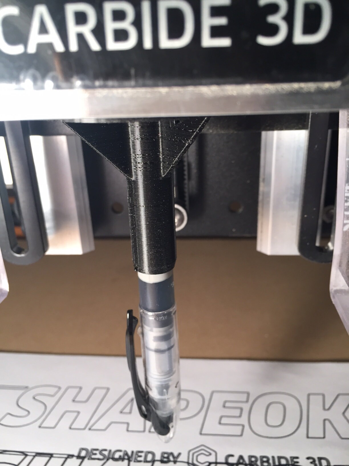 Sharpie Pen Holder Attachment for Shapeoko 3 Xcarve Etsy