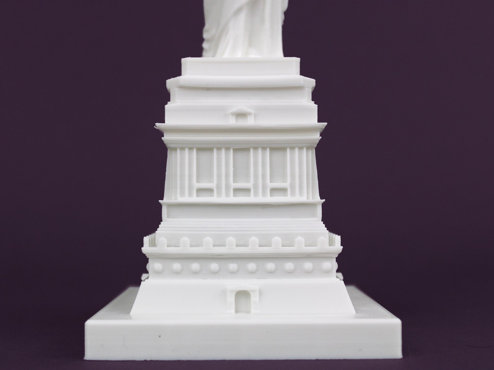 Statue of Liberty Lamp and Model 3D Printed White Home Etsy