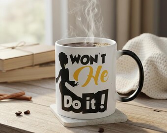 ¿No lo hará? Taza que cambia de color / Cultura afroamericana basada en la fe