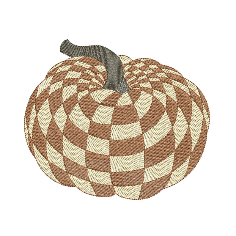 Fall Pumpkin Embroidery