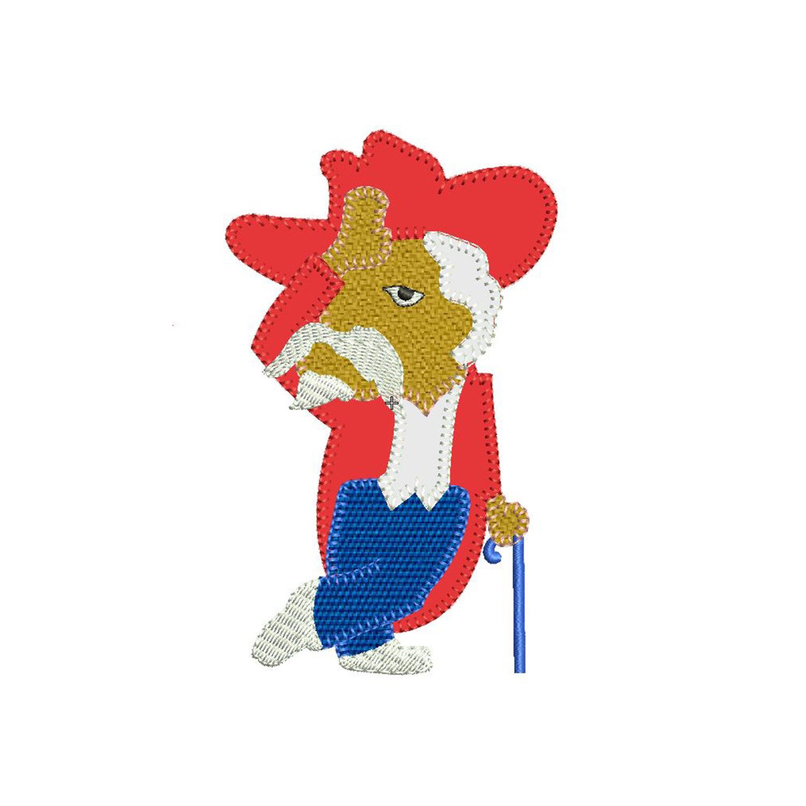 Mississippi Colonel Reb Applique Embroidery Design Ole Miss Etsy