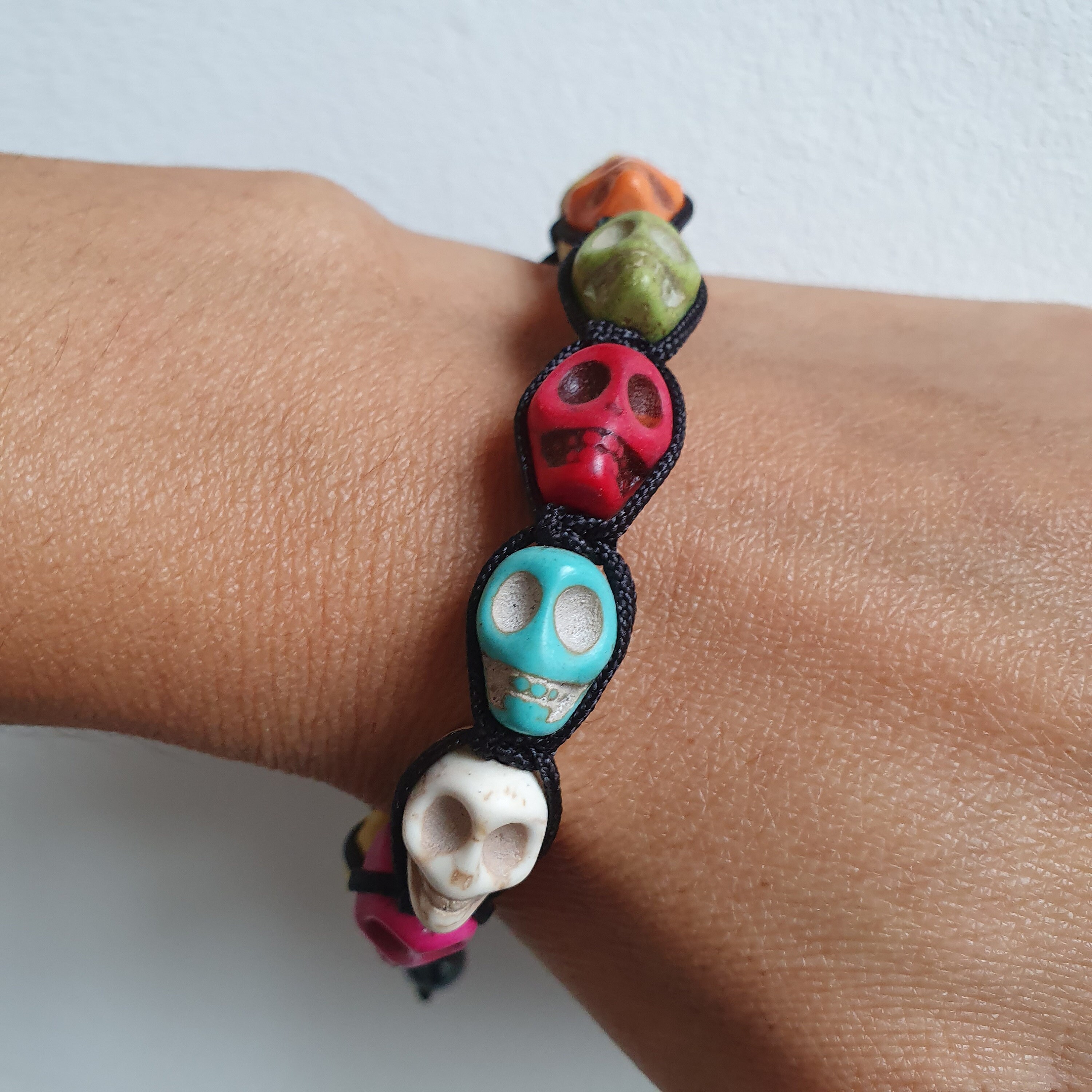 Buy Buddhist Tassel Skull Mala Bracelet Organic Skulls Bracelet Bone Hand  Carved Skulls Bracelet Tribal Bracelet Skull Beaded Bracelet Online in  India - Etsy