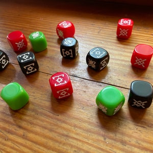 Star Wars Rebellion dices. Top quality. 13pcs.