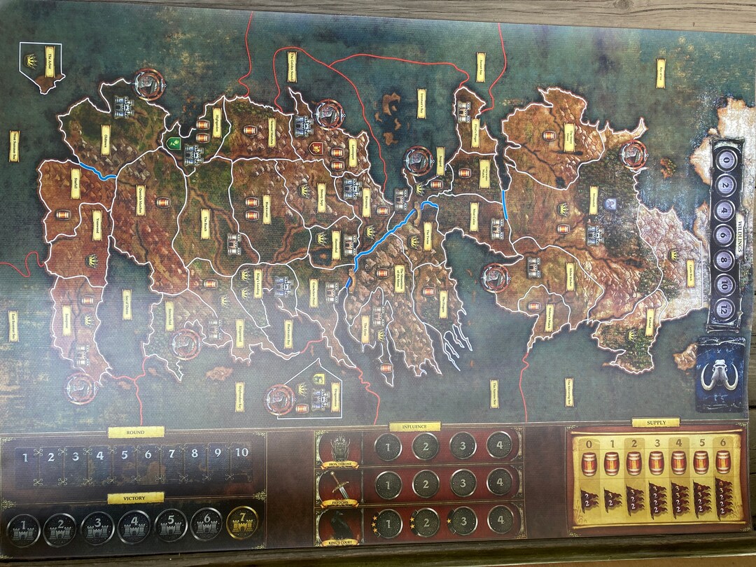 A Game of Thrones Premium Playmat. Perfectly Balanced for 45 Etsy