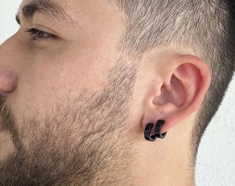 Mankiet na ucho z podwójnym drutem unisex / Delikatna biżuteria / Nowoczesna / Minimalistyczna / Prezent dla niej / Kolczyk do chrząstki