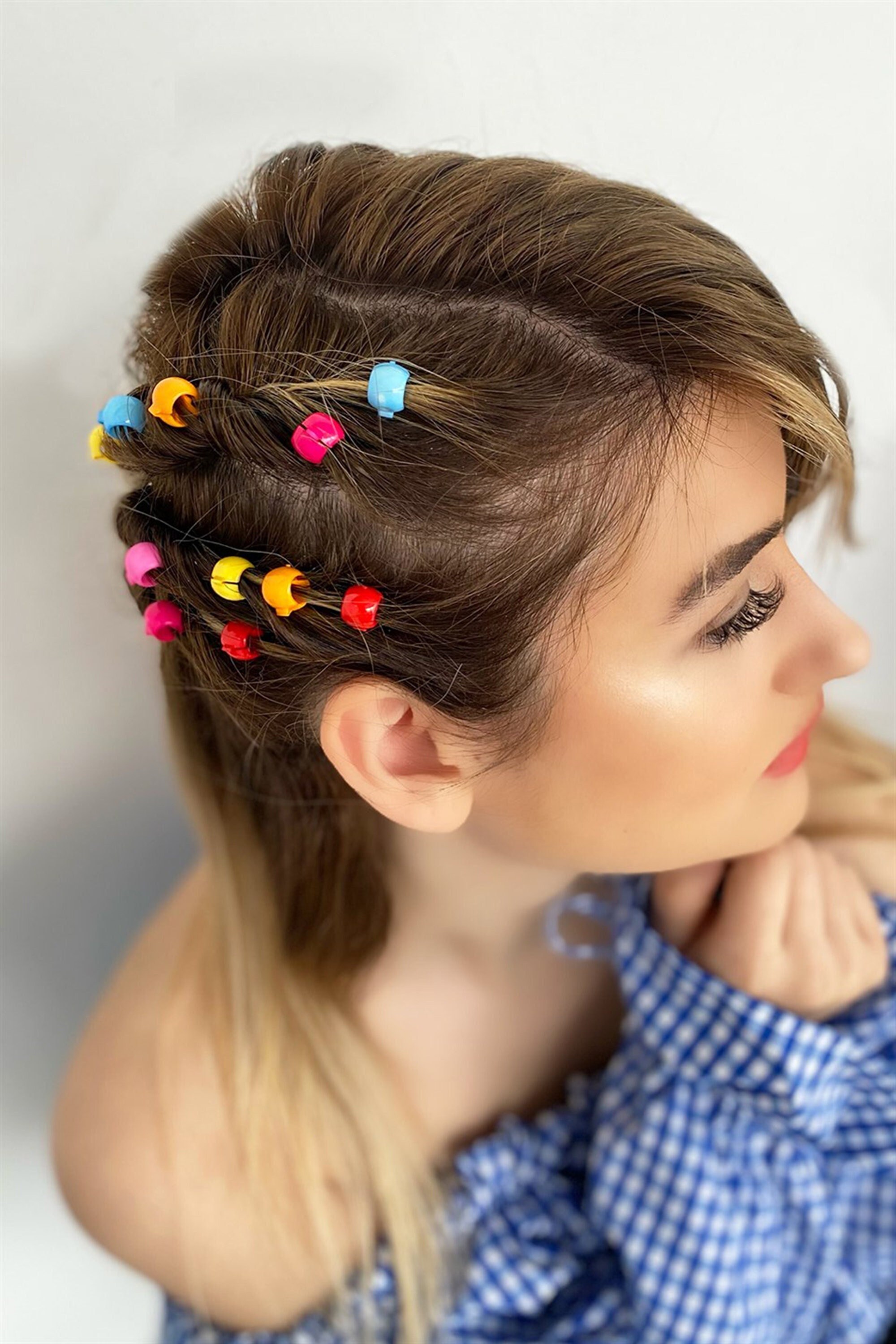 Girls Glitter Hair Beads Colors Perfect for Braids Twists - Etsy Canada Girls Glitter Hair Beads Colors Perfect for Braids Twists - Etsy Canada