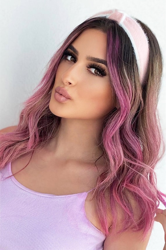 Pink Hair Chalk Etsy