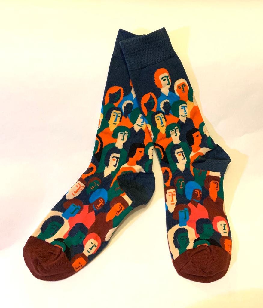 Character Sock. Stylish Everyday Socks. Unisex Sock. Womens Etsy