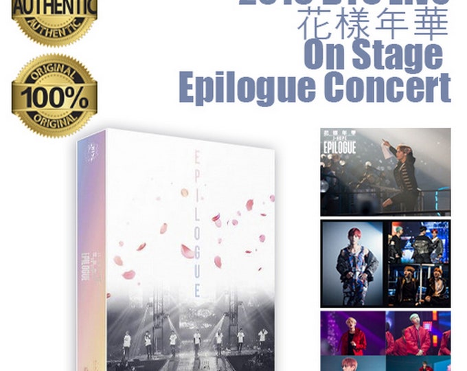 BTS 2016 Live On Stage Epilogue DVD KPOP Free Gifts Free FeDex Fast & Safe Shipping