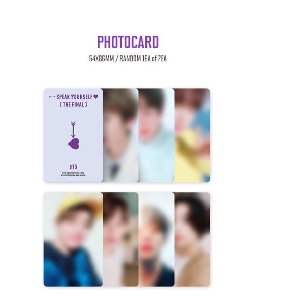 BTS Opened World Tour 'love Yourself Speak Yourself the Final DVD