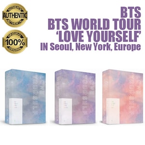 Tour mondiale dei BTS/Bts ama te stesso/Ricordi BTS/Cartolina fotografica BTS/Bts a Seul/Carillon Bts/Bts bangtan boys/Bts dal vivo sul palco/Tour Bts