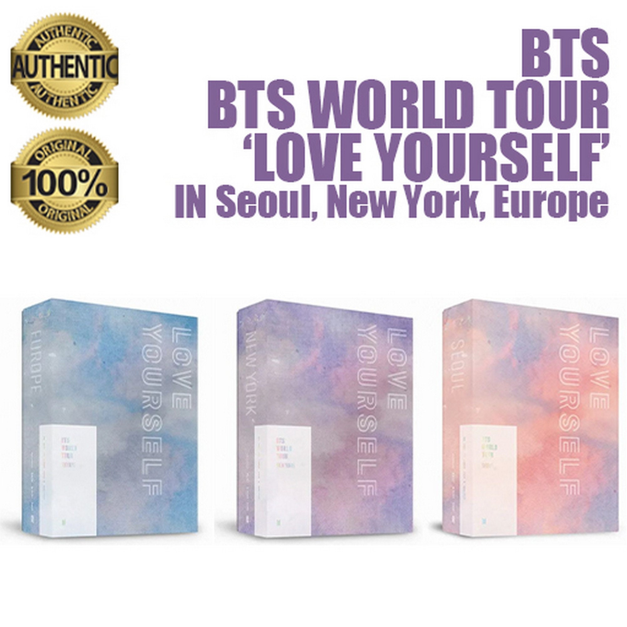 BTS LOVE YOURSELF LYS DVD ソウル ジミンとめてあります