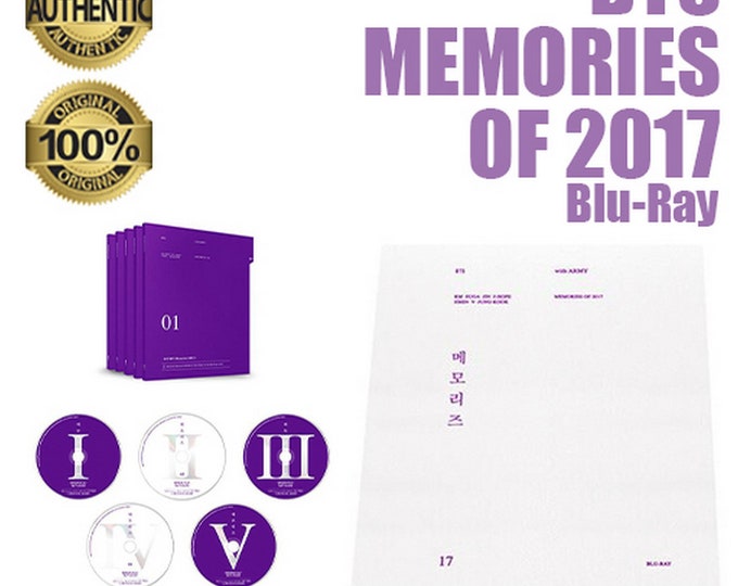 BTS 2017 Memories Blu ray KPOP without Photocard