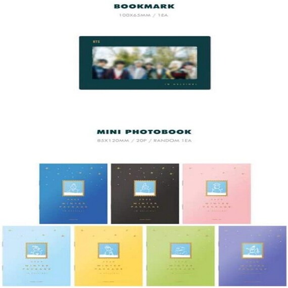 BTS Opened 2020 Winter Package Open With Member Mini Photobook