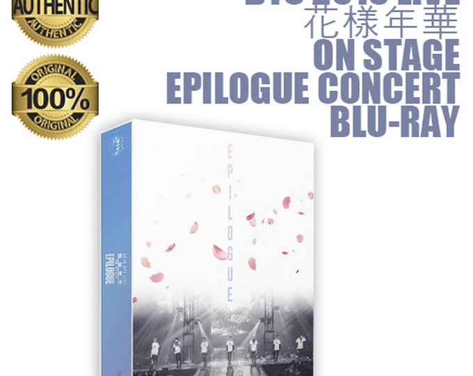 BTS 2016 Live On Stage Epilogue Blu-Ray album Official 7 photocard Free FeDex Fast & Safe Shipping.
