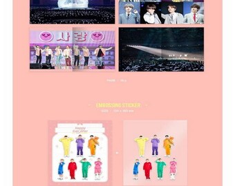 BTS 4th Muster Happy Ever After Blu Ray Full Package With