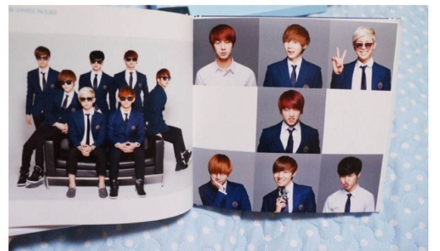 BTS Bangtan Boys Opened Summer Package 2014 Photobook