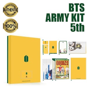 BTS Army 5th Global Membership Just Opened Full Kit