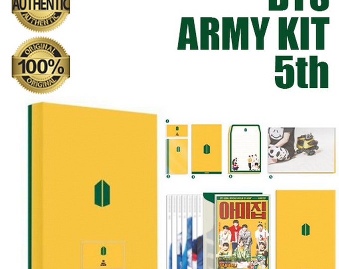 BTS Army 5th Global Membership Just Opened Full Kit