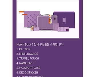 服/ファッション BTS MARCHBOX#5 BTS MERCH BOX #5 ファッション