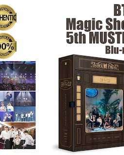 BTS 5th Muster Magic Shop Blu-ray Full Set, Kpop Concert