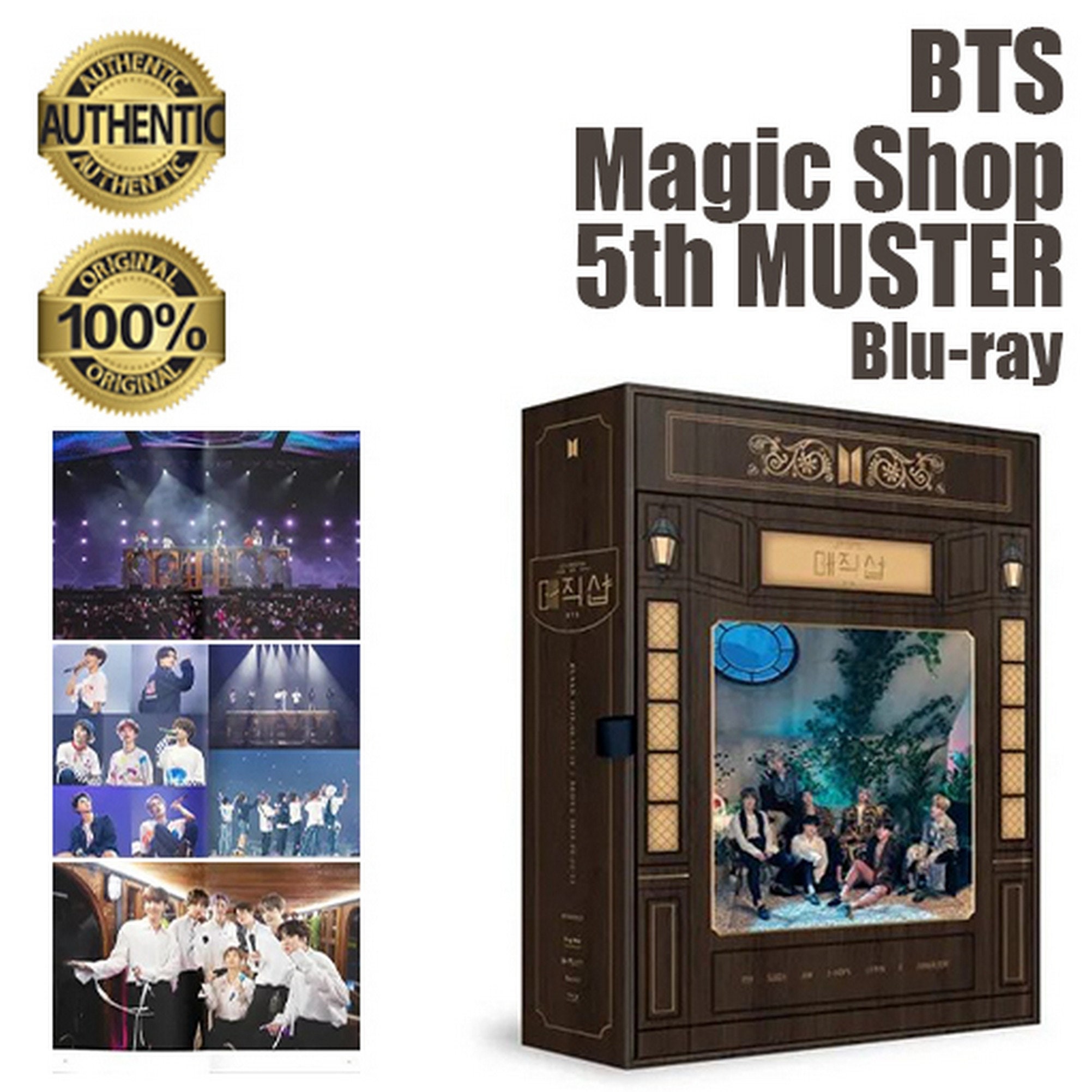 BTS 5th Muster Magic Shop Blu Ray Full Set - Etsy Hong Kong