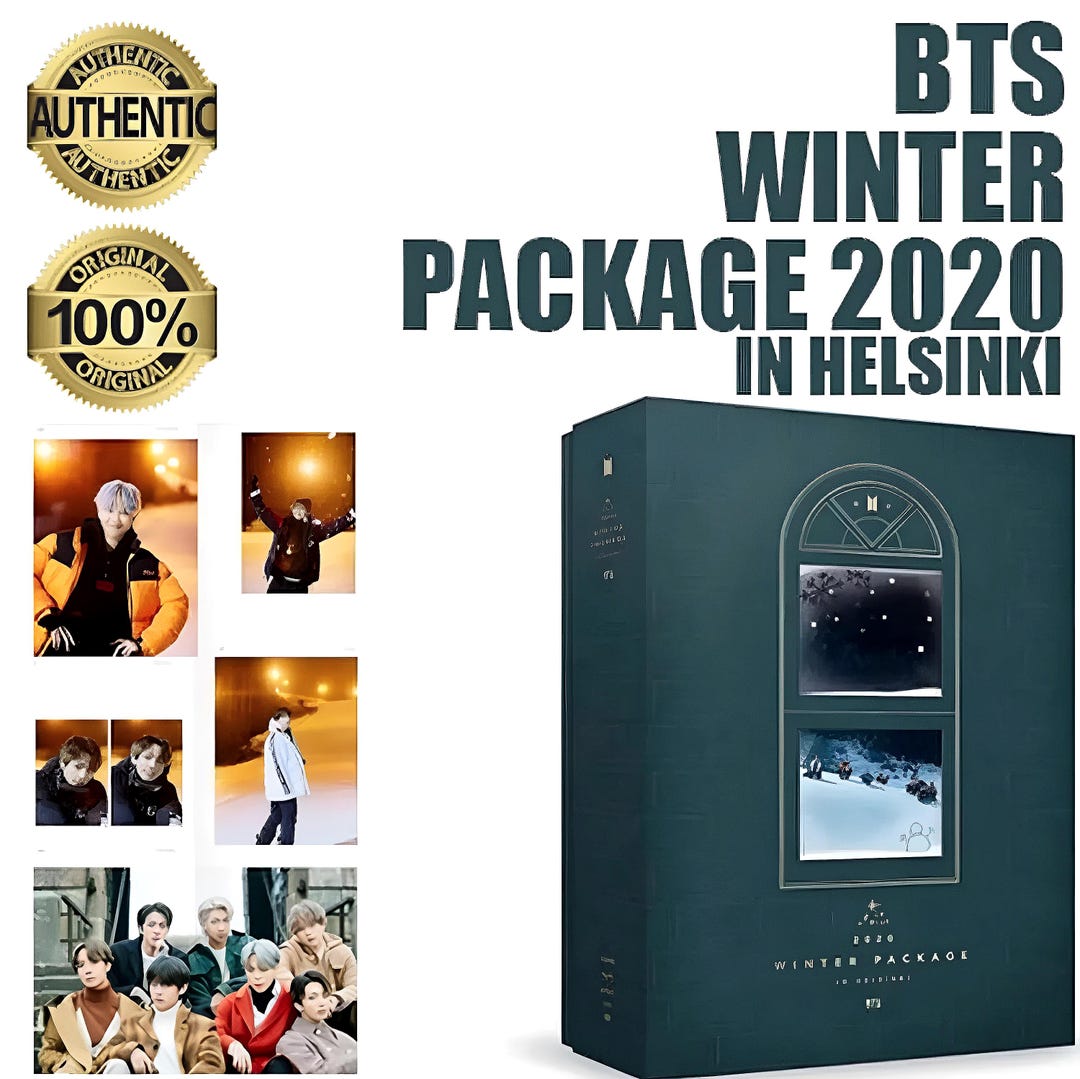 BTS Opened 2020 Winter Package Open With Member Mini Photobook