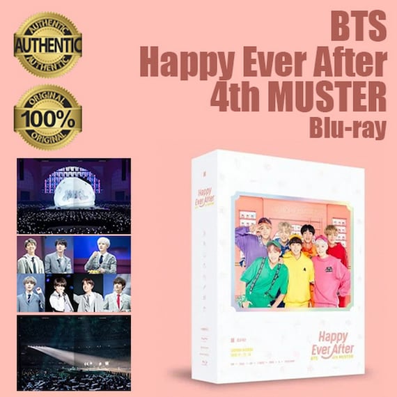 ミュージック BTS Happy ever after Blu-ray BTS 4th Muster Happy Ever After Blu Ray Full Package With