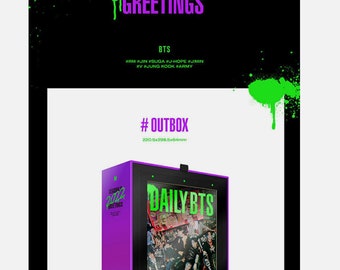 BTS 2022 Season's Greetings DVD & Photobook Set, Kpop - Etsy